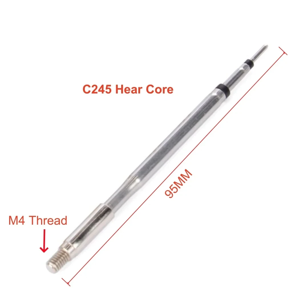 HS02A C245 T80P T90B Soldering Iron Tips for Heat Insert Nut M2-M8 Embedded Kit For 3D Printer Part