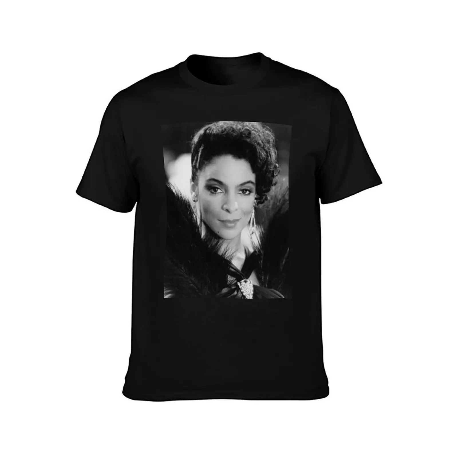 Harlem Nights Jasmin Guy T-Shirt, Summer Casual Cotton Tee, Oversized Streetwear Tops, Vintage Graphic Print, Unisex Men Women