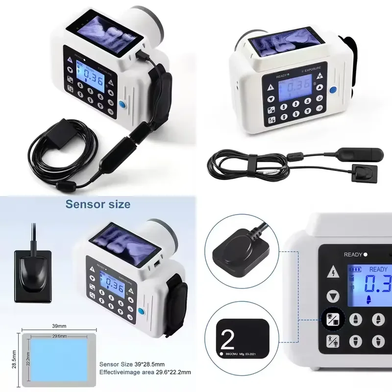 New Portable Dental X Ray Machine with Touchscreen for Clear Instant Images in Dentistry