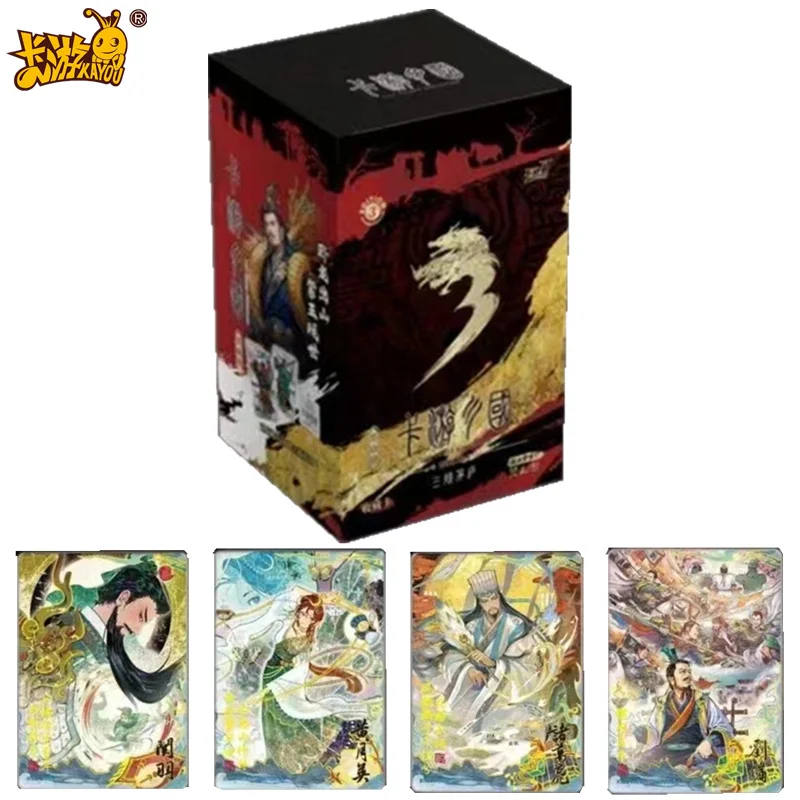 

KAYOU Three Kingdoms Card Qunying Yaoshi Card Heroes Ode To The Romance of The Three Kingdoms Genuine Collection Card