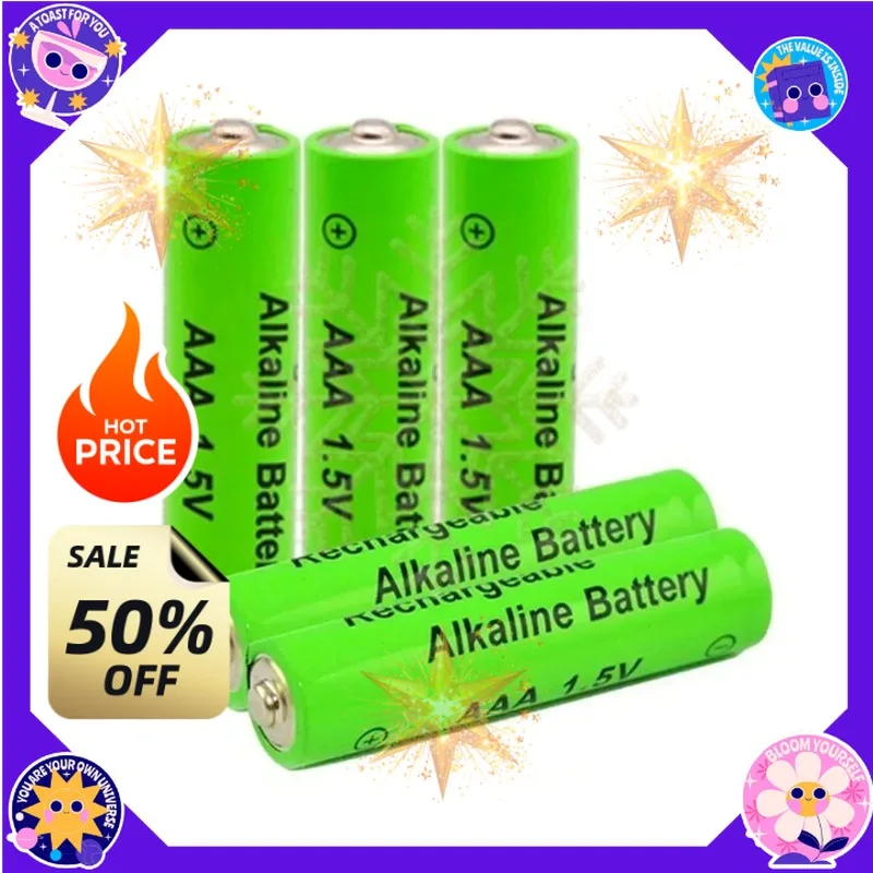 SWZY  High quality replaceable AAA Rechargeable Battery NI-MH 1.5 V AAA Battery for Clocks Mice Computers Toys So on Battery