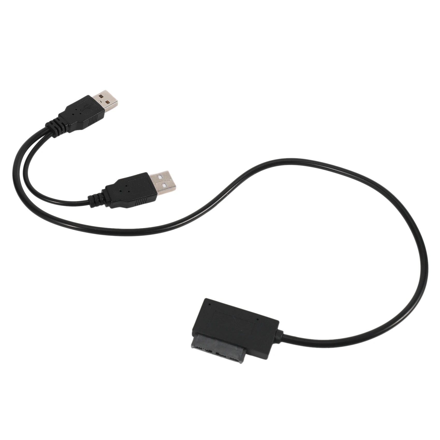 Cabo sata fino usb 2.0 para 7 + 6 alimentação externa para laptop adaptador sata conversor suporte janela xp/7/8/10 mac os em88
