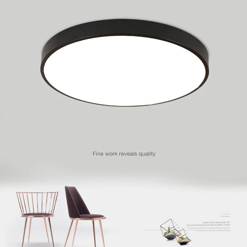 LED Ceiling Lamp Nordic Simple Round Ceiling Lights for Children's Room Bedroom Luminaria New RC Acrylic Home Decor Lamps Lustre