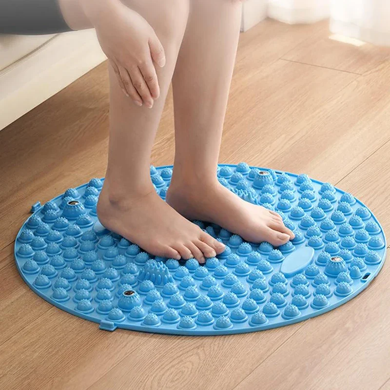 

Health Walk Fingerpressure Board Foot Massage Pad Yoga Acupressure Mat Foot Training Accessory for Relaxation And Wellness