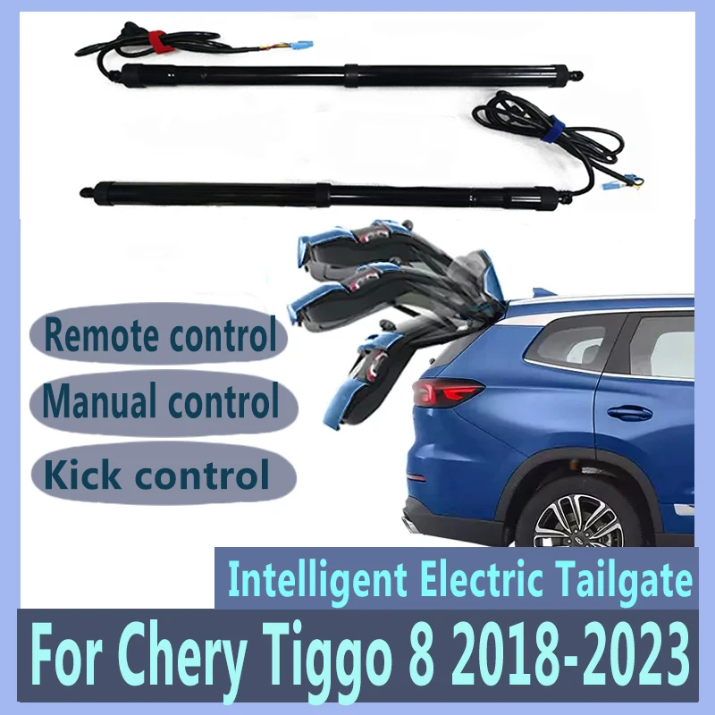 For Car Trunk Opening For Chery Tiggo 8 2018-2023 Tail Box Foot Kick Sensor Intelligent Tail Gate Lift Power Electric Tailgate