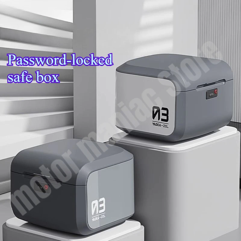 

Хвостовой ящик для мотоцикла, универсальный ящик большой емкости, замок с паролем, верхний задний инструмент для багажа, ящик для багажника мотоцикла