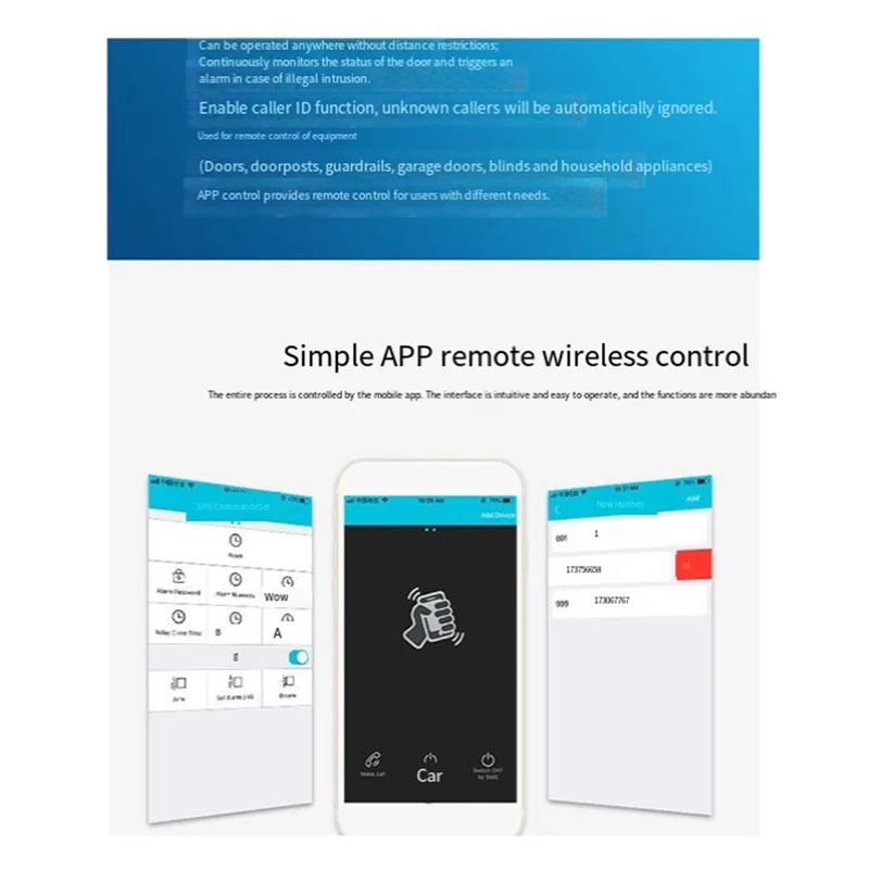 B04C-RTU5024 GSM Deuropener Relais Draadloze Afstandsbediening Toegangscontrole Kit 4G Home Security Apparaat Gratis Bellen Functionaliteit