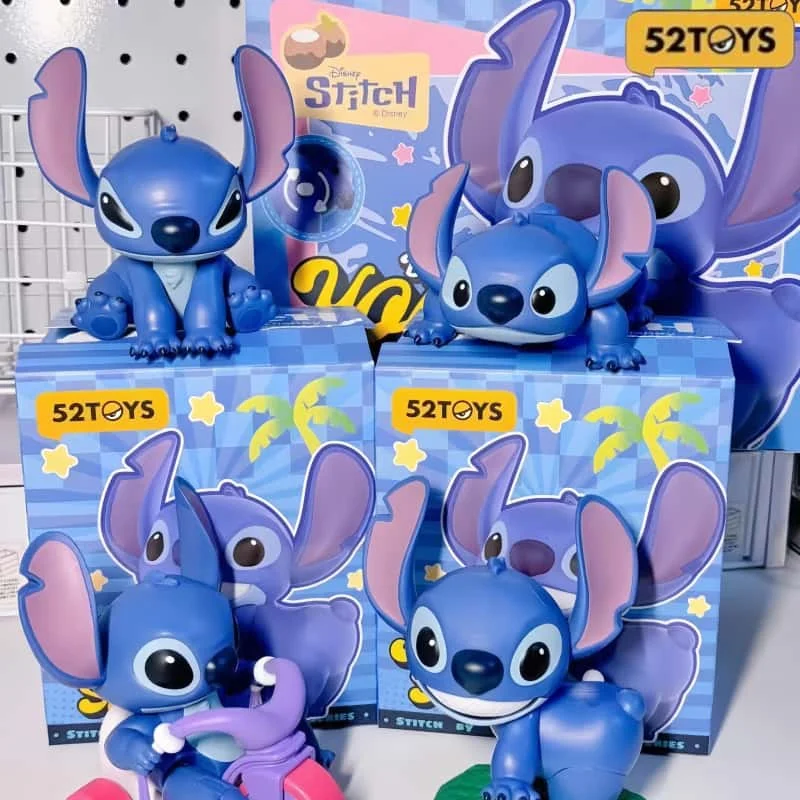 

Original Disney Stitch By Your Side Series Blind BoxAction Figure Cartoon Model Mystery Box Collection Surprise Toy Girl Gifts