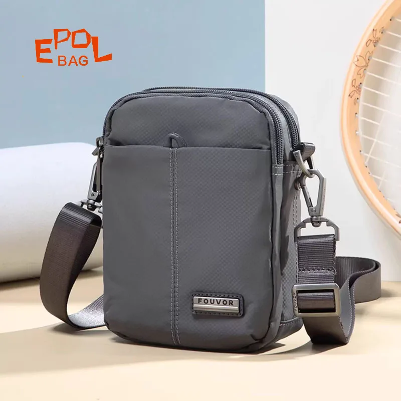 

Спортивные сумки-мессенджеры EPOL, женская сумка 2025 года, маленькие сумки на одно плечо, повседневные холщовые сумки через плечо, сумка для мобильного телефона 2961-08