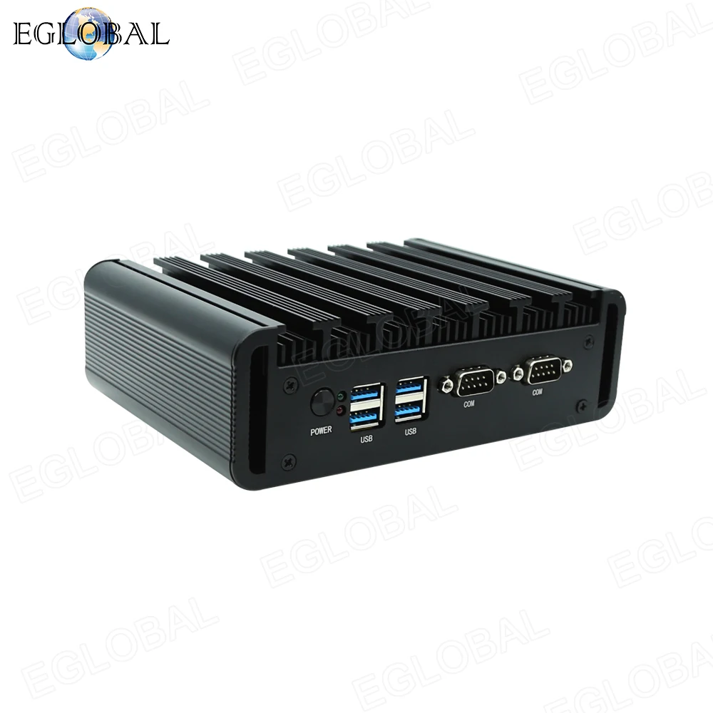 EGLOBAL Potente 12th Intel Core i3-1215U Mini PC industriale 2RJ45 Porta HD Dp 3USB3.0 2USB2.0 Tipo-C Win11PRO Mini Computer WIFI