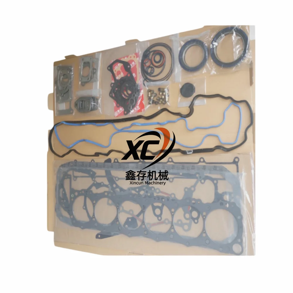 

Комплект премиум-качества полных прокладок двигателя J05ET J05 и деталей для ремонта головки цилиндров для экскаваторов SK200-8, SK250-8, SK260-8