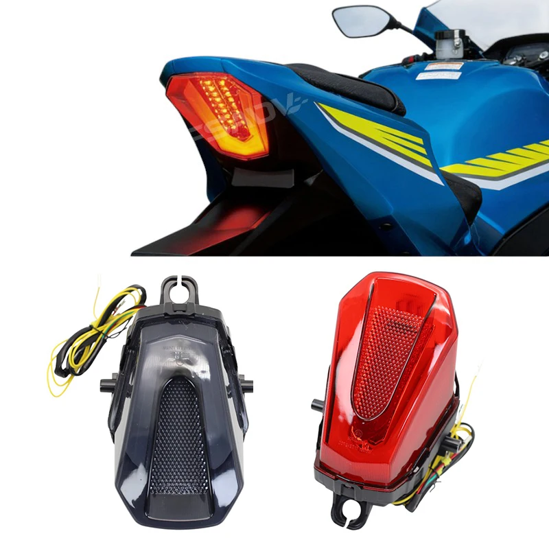 

Задний фонарь для мотоцикла, интегрированный светодиодный стоп-сигнал и указатели поворота для Suzuki GSX-R GSXR 1000 1000R 2017-2023