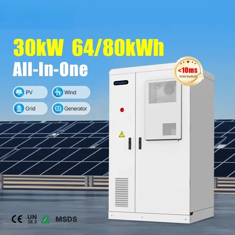 64KWH 80KWH Solar Storage All in One Industrial ESS Energy Storage Cabinet