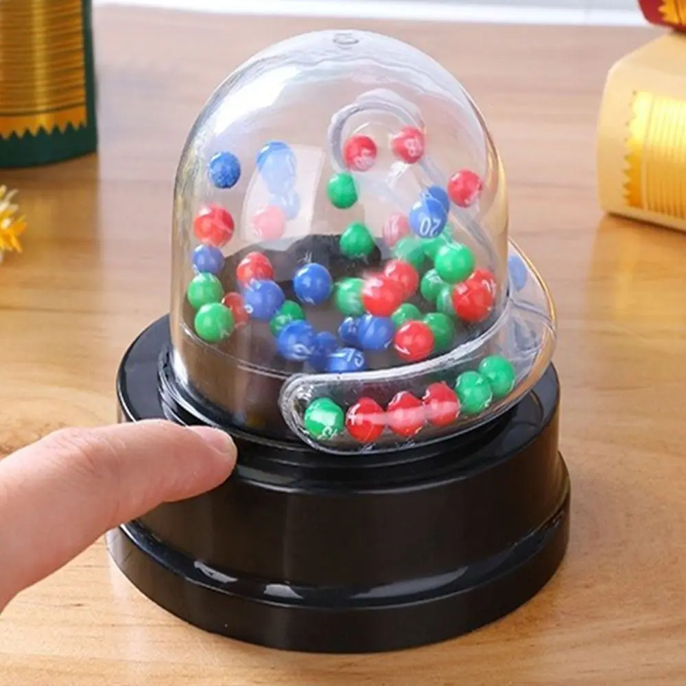 Mini Funny Jackpot Number Picking Colored Balls Lucky Dog Table Games Lottery Machine Lotto Games Machine