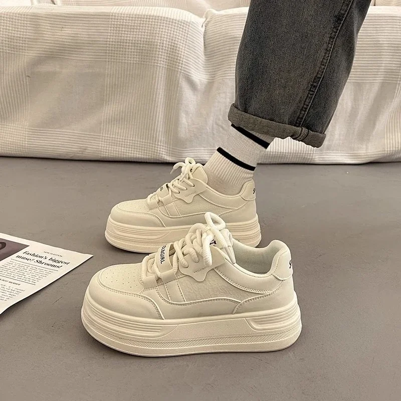 

Kids Sports Shoes Fashion Versatile Girls Casual Shoes Soft Bottom 2025 Autumn New Children White Shoes Breathable Non-slip