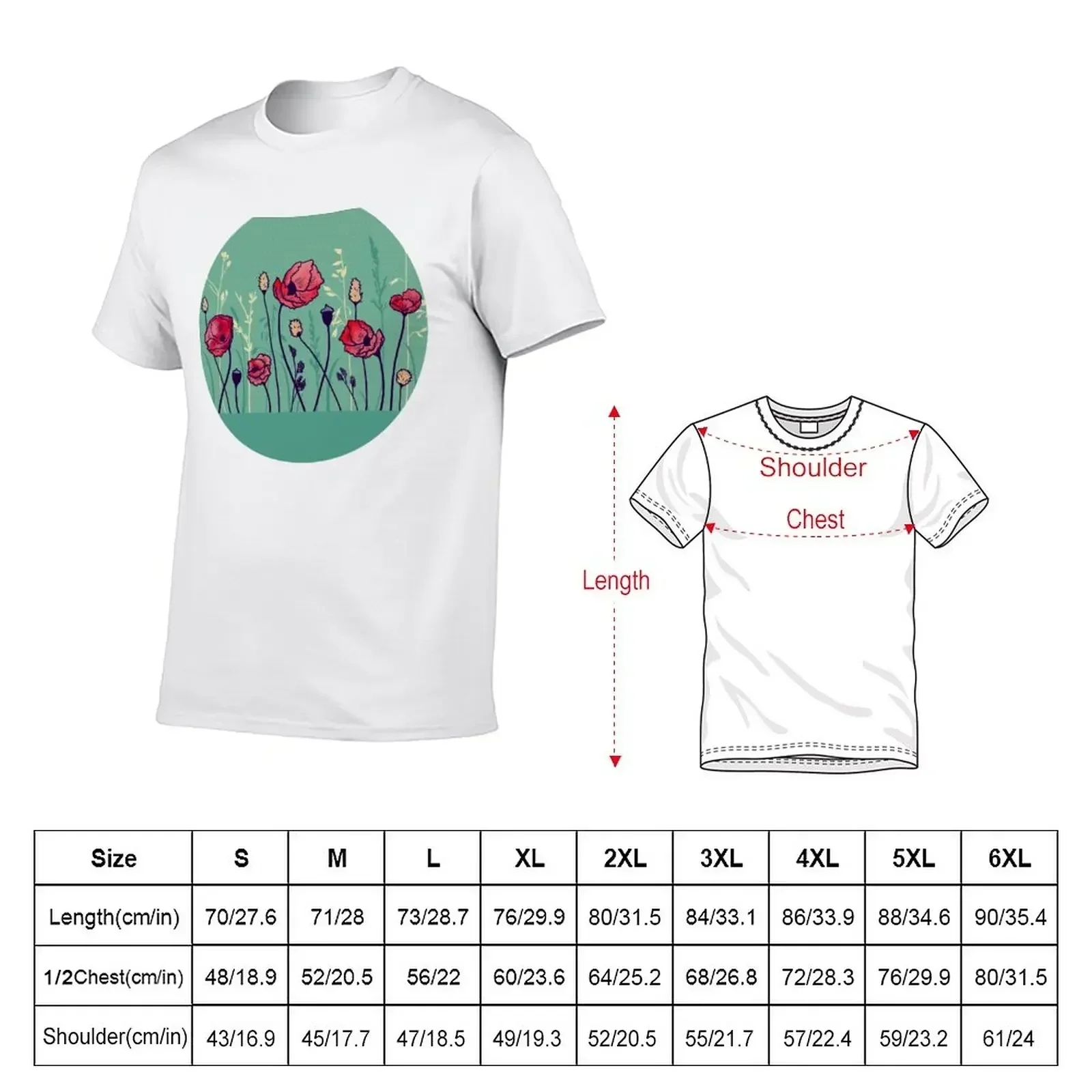 Summer Field T-Shirt customs design your own heavyweights mens clothing