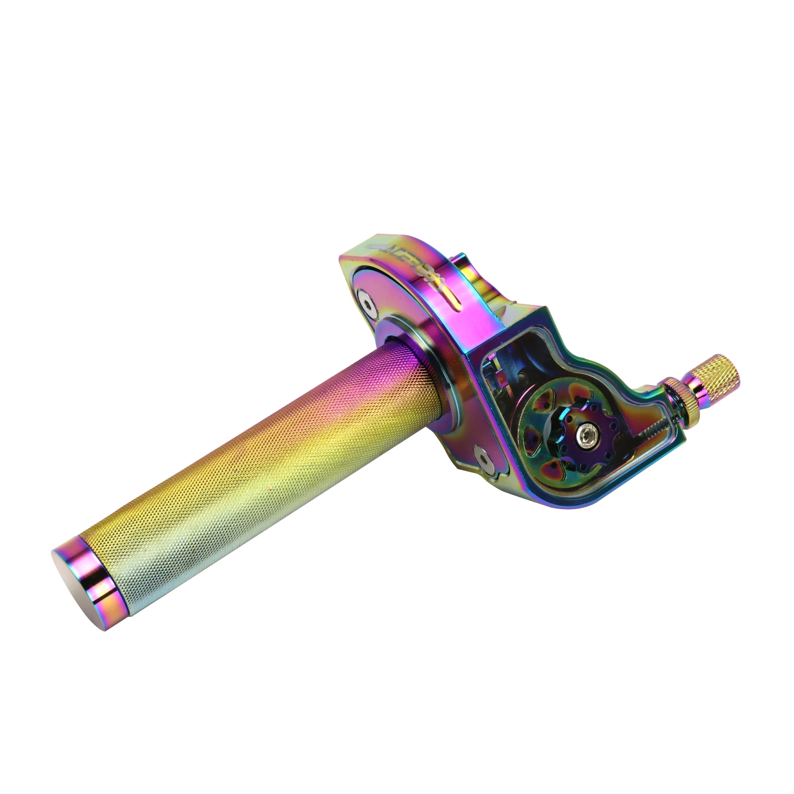 ZS Racing Motorcycle 7/8\'\' CNC Aluminum Multicolor Quick Twist Throttle Fuel Oil Accelerator Control Handle Grip