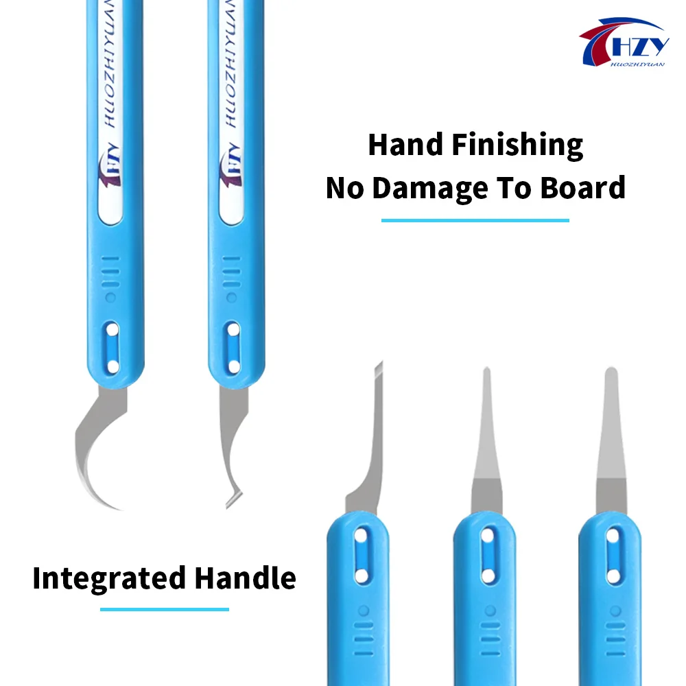 

Набор инструментов HZY 5 шт./компл. для разборки электроники: многофункциональные ножи для снятия процессоров, чипов мобильных телефонов и компьютеров