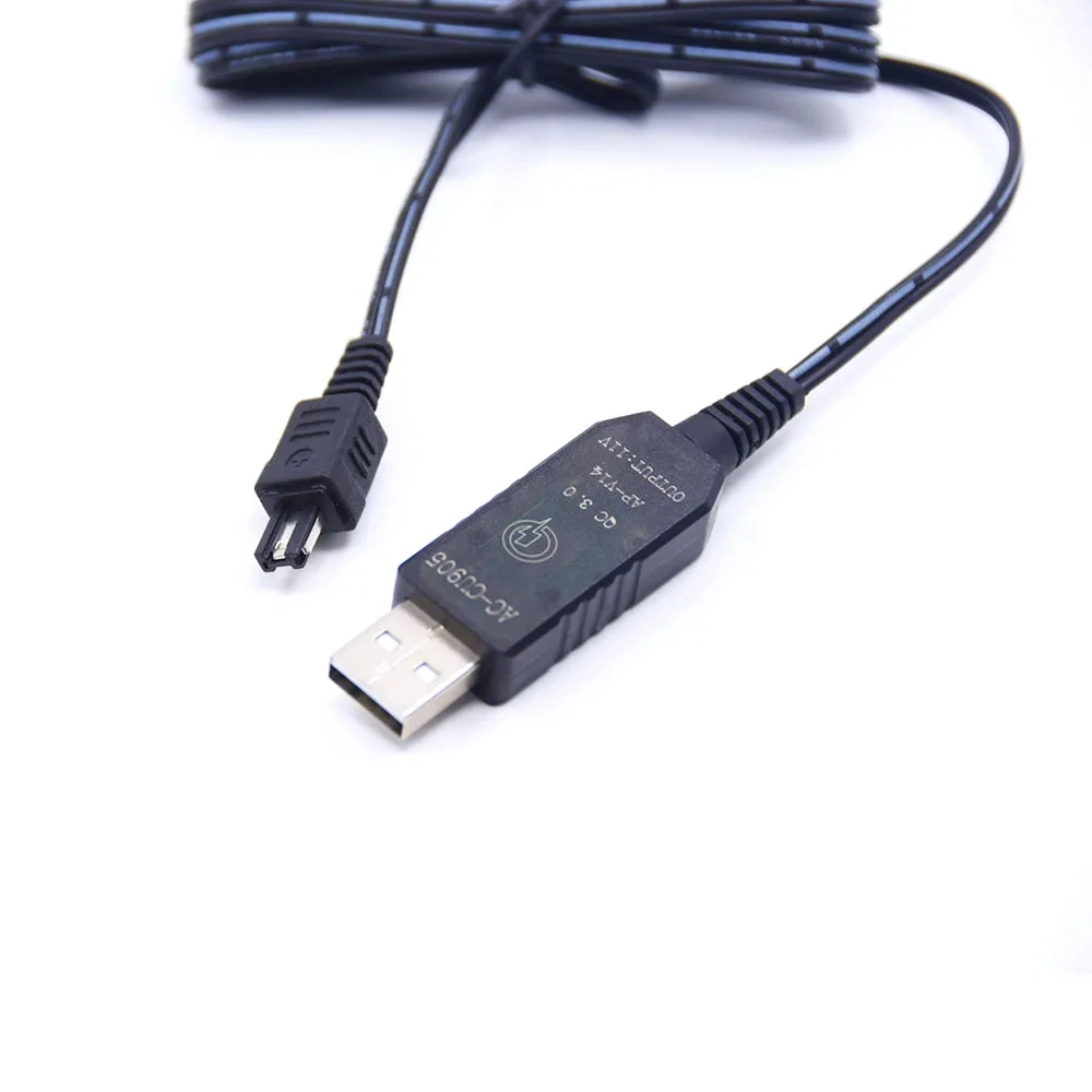 AP-V14 USB QC3.0 Adapter Cable Power Bank for JVC Camecorders AP-V15 V16 V18 AP-V21 AP-V19E AP-V19U AP-V20 V20E AP-V20M AP-V20U