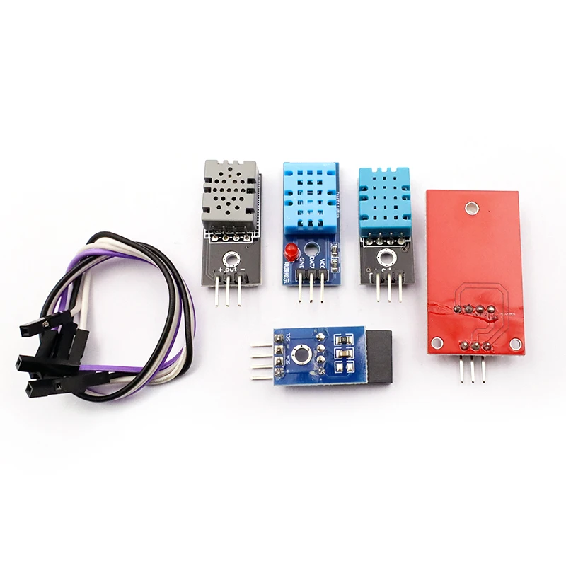 1PCS DHT11 DHT22 AM2320 Digital Temperature Humidity Sensor Module Board with DuPont Line For Arduino High Precision