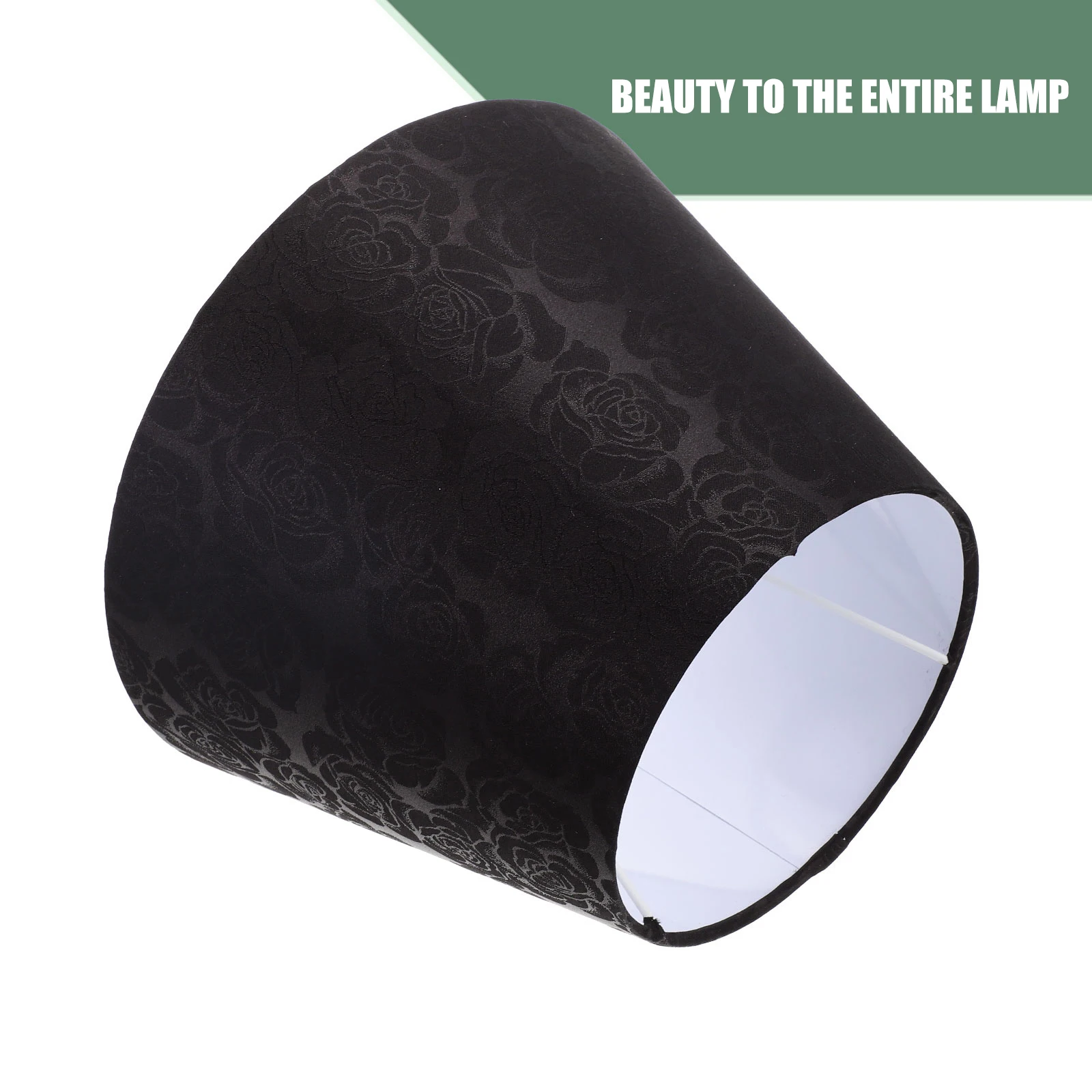 

Embroidered Lampshade Home Light Cover Ch Home Decor Wrought Iron Cloth Dust Proof Eye Protection Bedroom Office