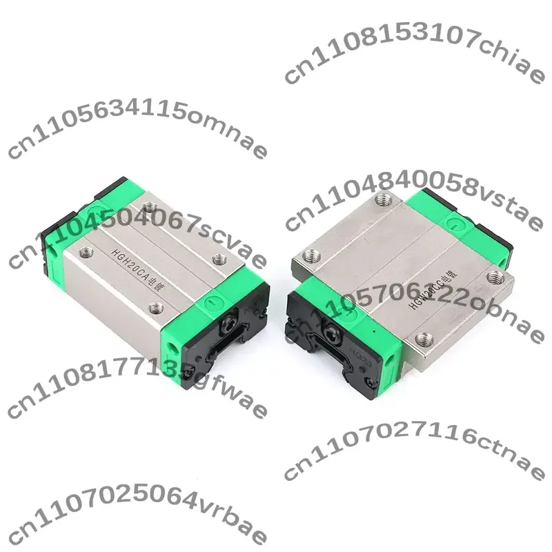 Electroplated linear sliders, rails, slides HGH/HGW15 20 25 30 35 45 Non-rusting, wear-resistant