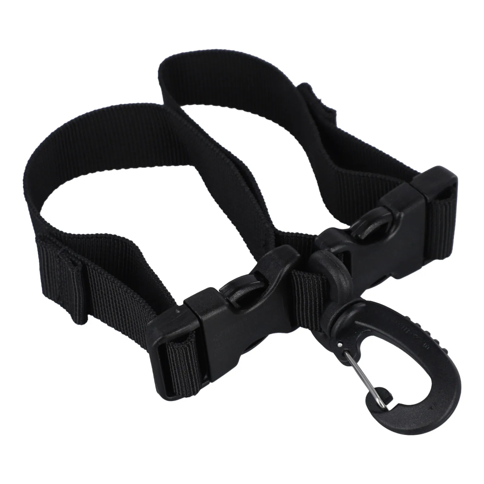 Scuba Diving Fin Keeper Strap with Dual Quick Buckles Adjustable Webbing Holder for Safe and Easy Transport of Diving Flippers