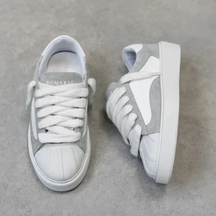 New Luxury Brand Low-Top Fashionable Hip Hop Versatile Retro Casual Sports White Board Shoes Comfortable All-Season S...