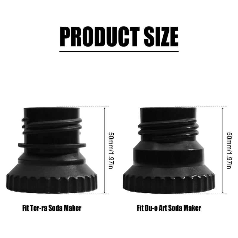 Adaptador conexión rápida práctico y duradero, Material plástico, adaptador negro, envío directo