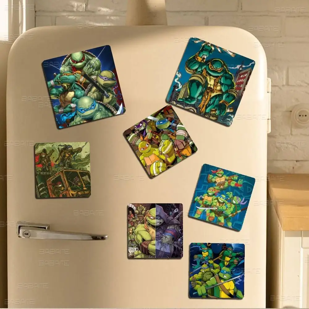 Anime-Poster N-Ninja Coole T-Schildkröten-Magnetprodukte, personalisierte Sublimations-Kühlschrankmagnete für die Küche
