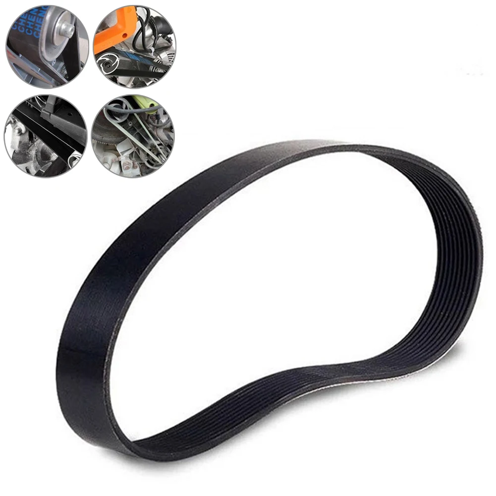 For 255mm Electric Miter Saw Timing Belt 490x26mm Constructed from Rubber with Smooth Transmission and Low Noise