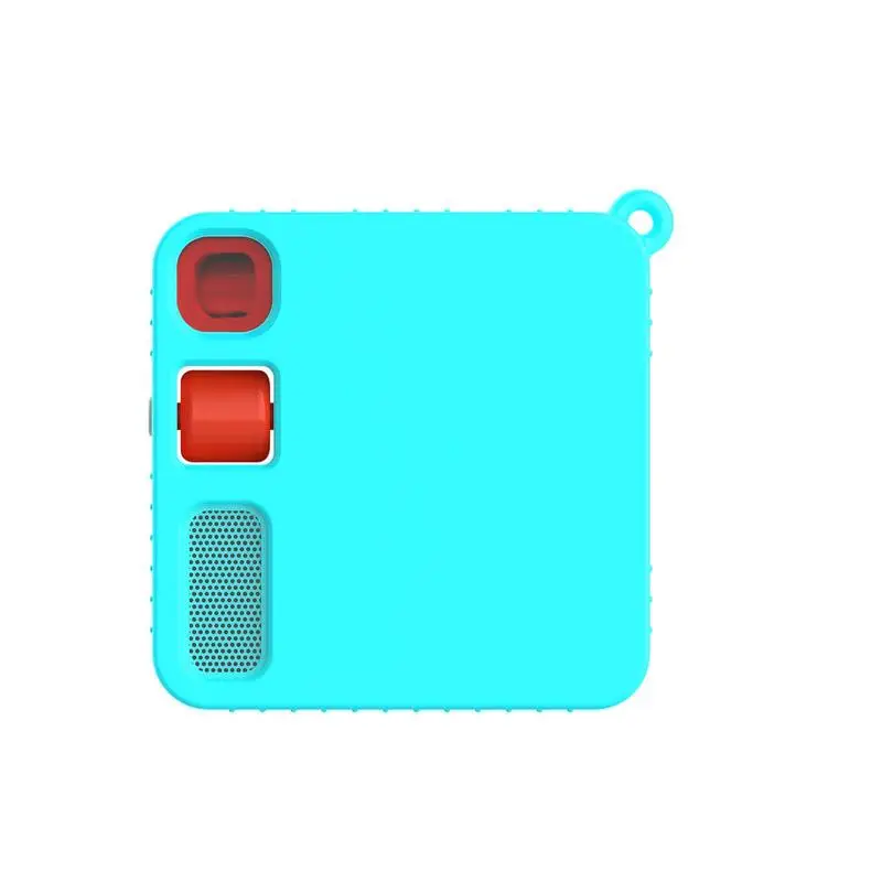 Funda protectora para cámara inteligente, funda de cobertura completa de silicona, Protector de cubierta a prueba de golpes con cordón para cámara, dispositivo inteligente para niños