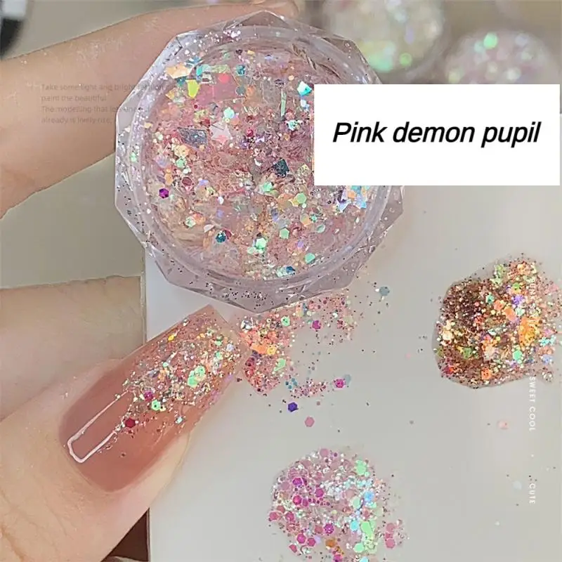 Manicure Cozy Lasting Waterproof And Durable Safe And Non-toxic Easy To Carry Fashion Manicure Opal Laser Glitter Powder Sequins