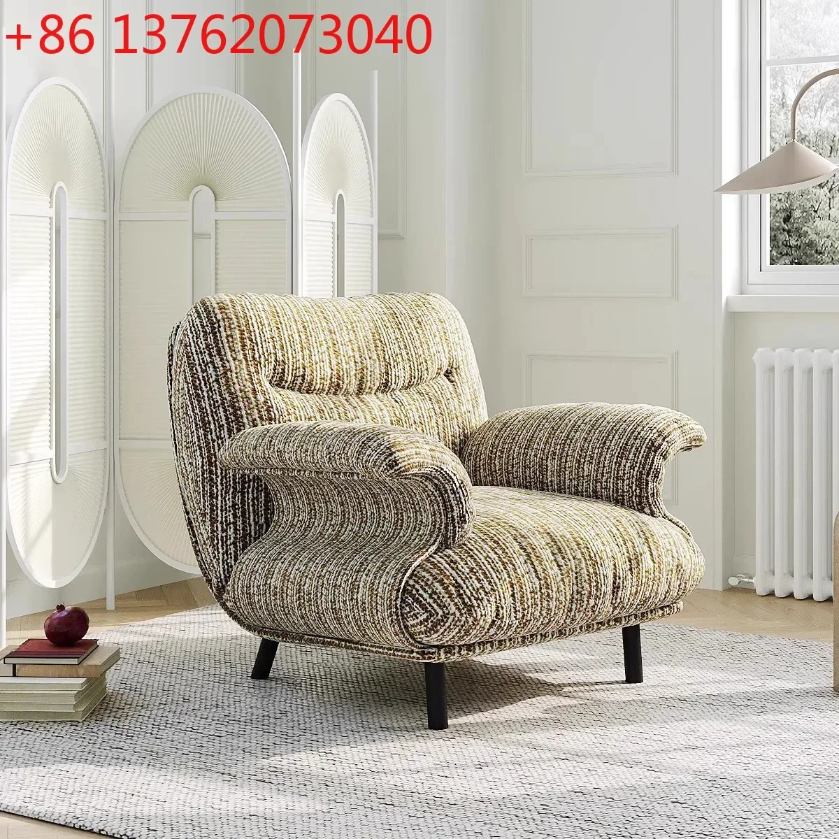 2026 second-hand sofa chair designer sleepable and reclining single sofa lounge chair