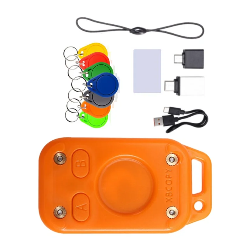 

【BRILLIANT 】Restart Chameleon V2.0 7CUID-брелок + 1UID белая карта RFID-эмулятор 125 кГц 13,56 МГц считыватель Chameleon Ultra Duplicat