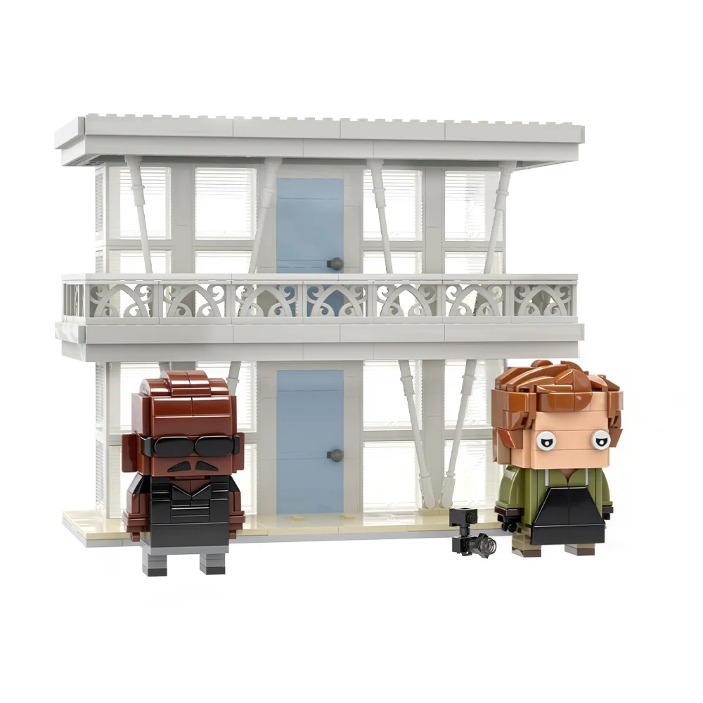 MOC Dexteres Morganes Building Blocks Movie Clinic Setting Kit with Michael C. Hall Figure Toy Bricks Adult Gift