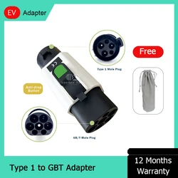 Type 1 to GBT GB/T EV Charging Adaptor Adapter Type1 to GBT Converter 32A SAE J1772 to GBT EV Charger Adaptor