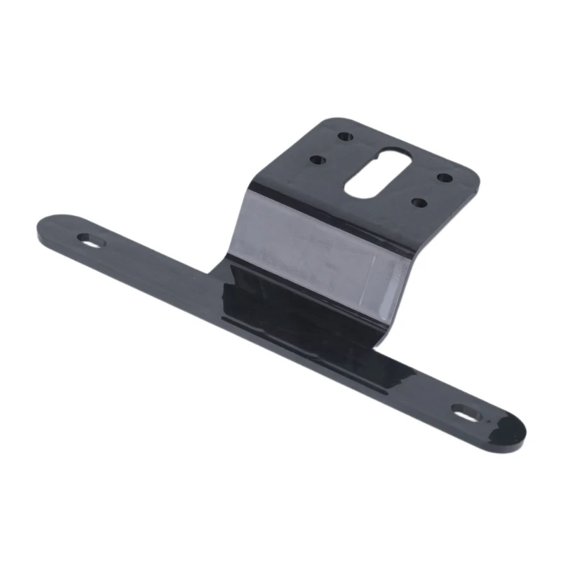 D8KE License Plate Bracket Mount with LED for Trailer Rear Plate Light Repair