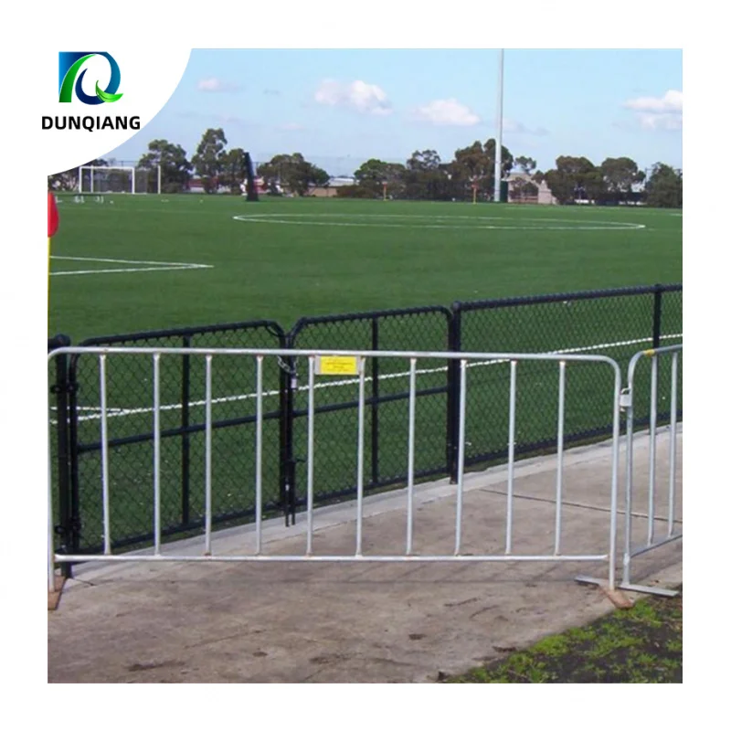 Custom.Portable سياج مؤقت للتحكم في الحشود الصلب حاجز المشاة الطريق والمناسبات الخارجية