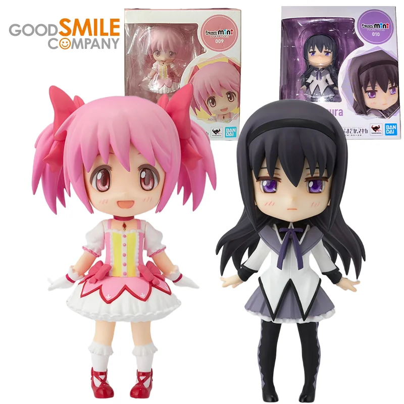 

Bandai Figuarts Mini Kaname Madoka/Homura Akemi Action Figure MADOKA☆MAGICA Anime Model Kit Toy for Boys Original Box Collection