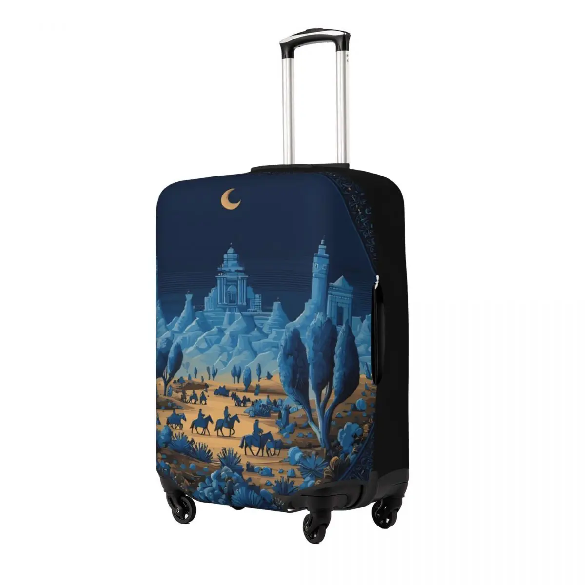 IRAN Cultural Design Suitcase Cover Cruise Trip Holiday Useful Luggage Supplies Protection