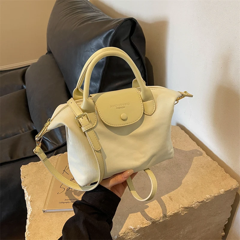 Bolso de hombro tipo shopper pequeño a la moda para mujer, bolsos de nailon para mujer, bolso cruzado con correa para el hombro extraíble, bolsillo para estudiante