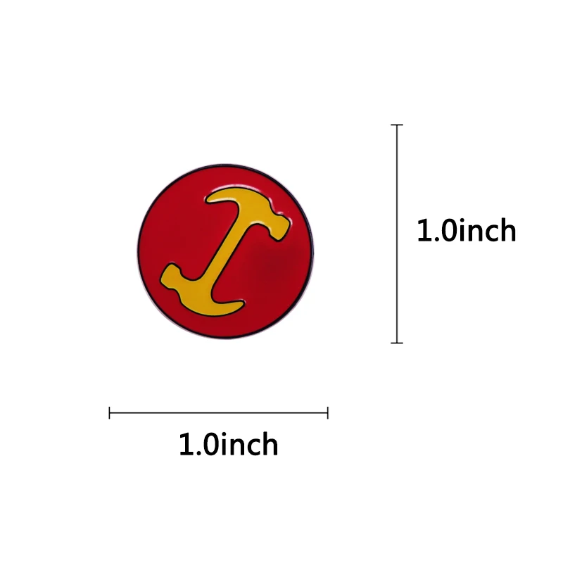 شعار منظمة stonquittters المينا دبوس سيمبسونز شارة بروش هدية على ظهره الديكور المجوهرات #3
