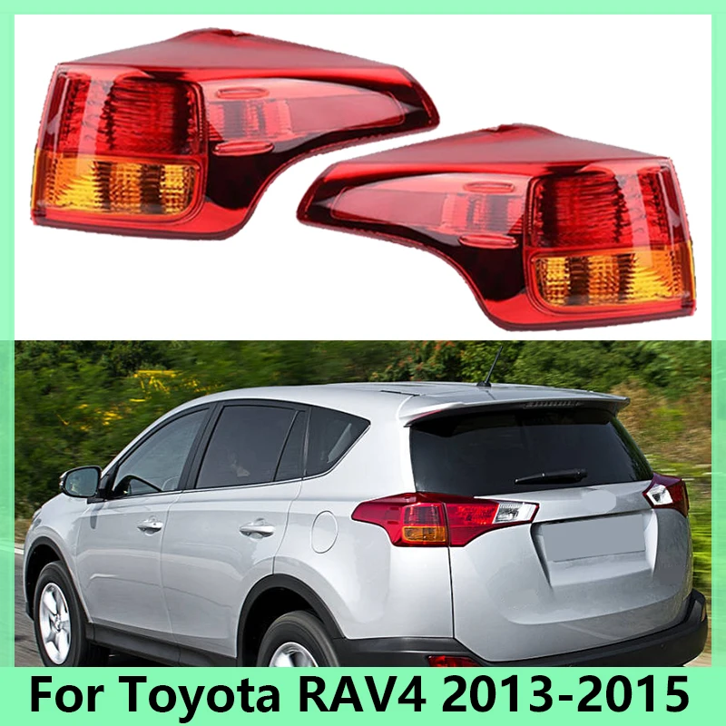 

For Toyota RAV4 2013 2014 2015 Rear Reverse Bumper Outer Tail Light Taillight Brake Stop Taillamp Car Tail Light Assembly