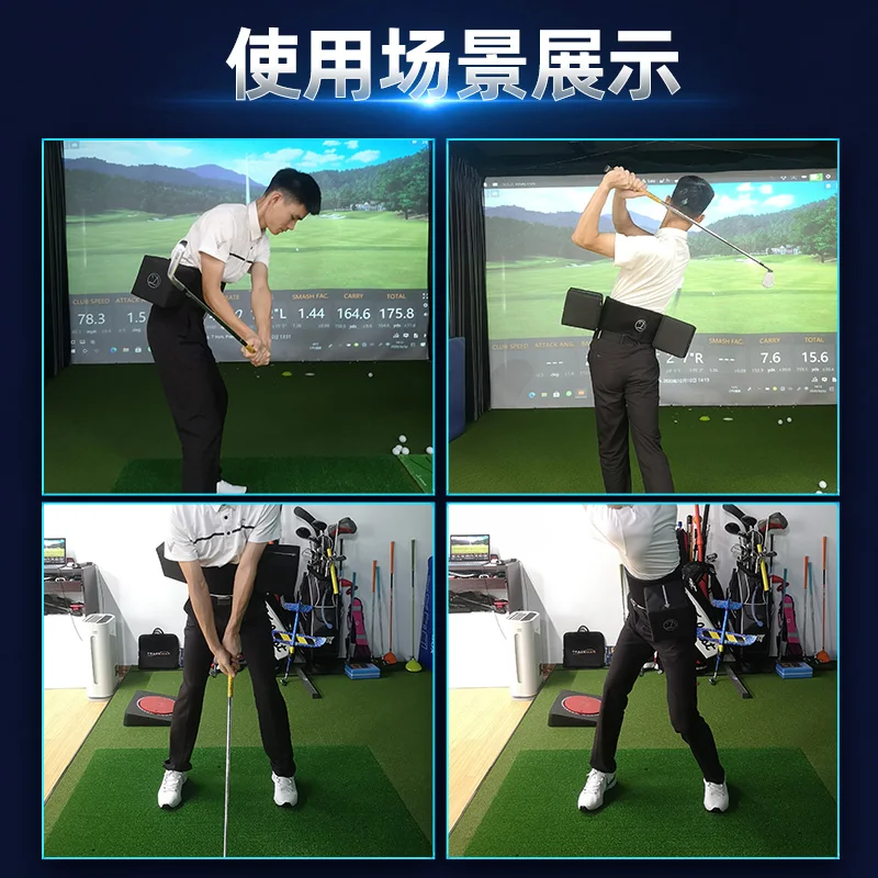 Golf Spinner Swing Trainer, Right Elbow, Attached to the Waist, Turn the Waist to Whip to Improve the Swing Speed, Hot Style