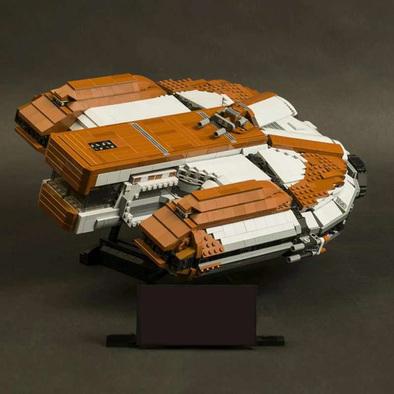 3173PCS star Movie MOC UCS Knights of the Old Republic Ebon Hawk Dynamic-Class Freighter Model DIY creative ideas ChildToy block