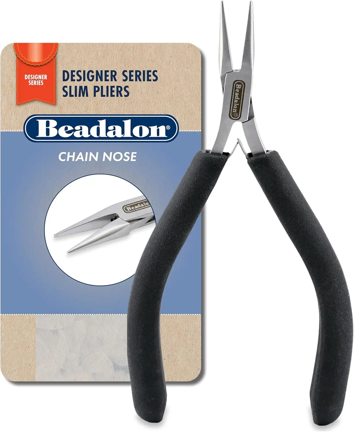 

Тонкие плоскогубцы с черными рукоятками без винилового покрытия, из нержавеющей стали, с шарнирным соединением, двойными пружинами, 5,75 дюйма