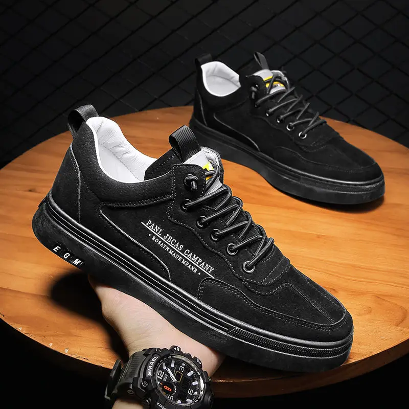 Men's Shoes 2022 Autumn Breathable Men's Board Shoes Outdoor Men's Non Slip Sports Casual Shoes Vulcanized Shoes