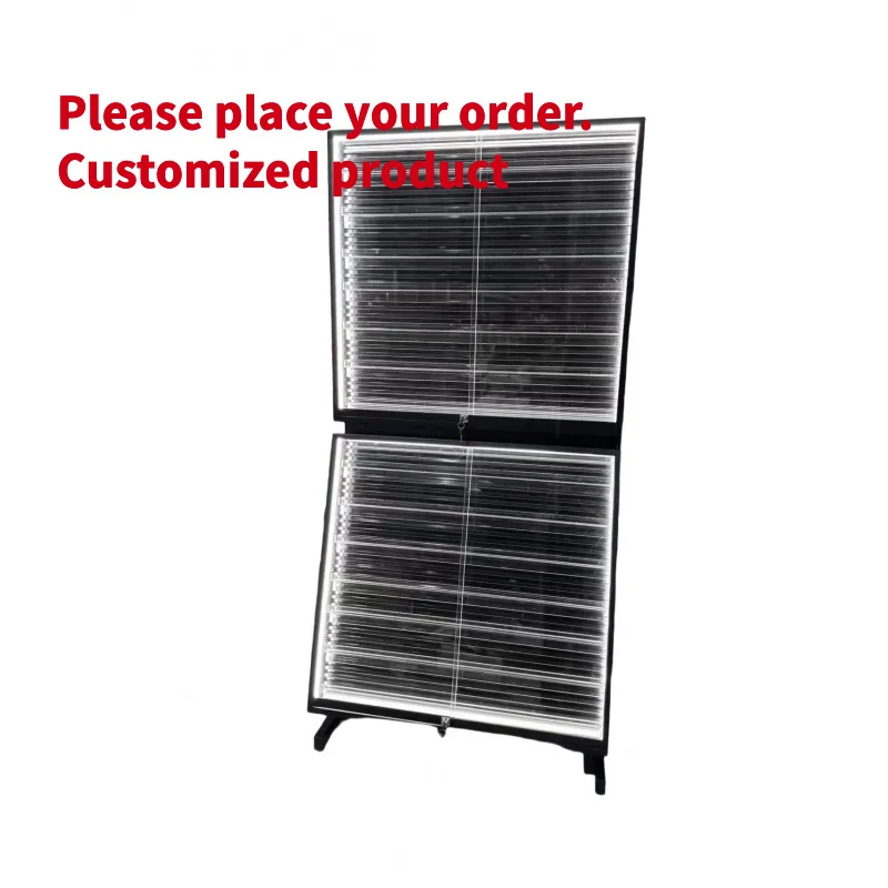 custom.TCG Po Kemoo Collectible Card Display Stand Metal Acrylic Baseball Sports Card Display Anime Trading Card Display Ra