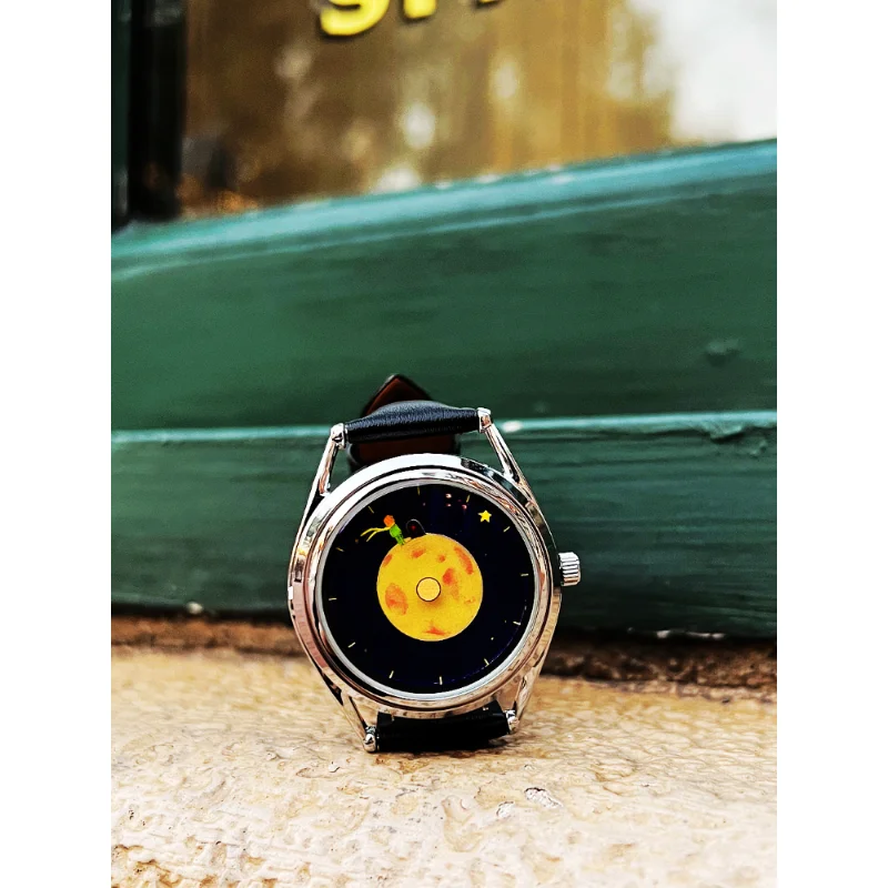Montre à quartz étanche pour couple, design original, aiguilles suspendues, simple, mouvement importé, livraison directe